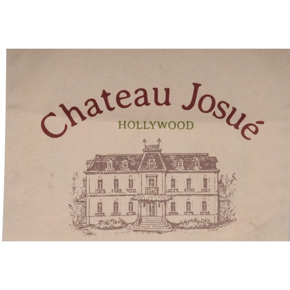 Gallery Dept Mens Chateau Josue Hollywood Canvas Tan Brown Tote Bag 14.5 x 15.5 - Picture 3 of 4